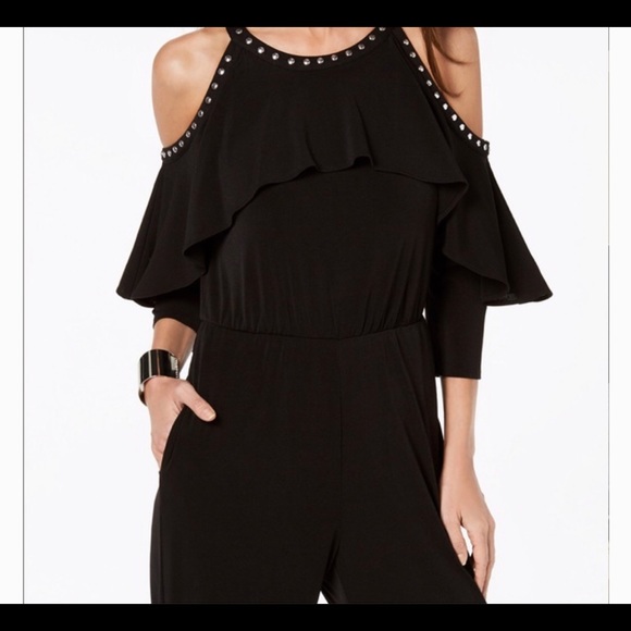 Thalia Sodi Black Jumpsuit Size Large - - Picture 6 of 6